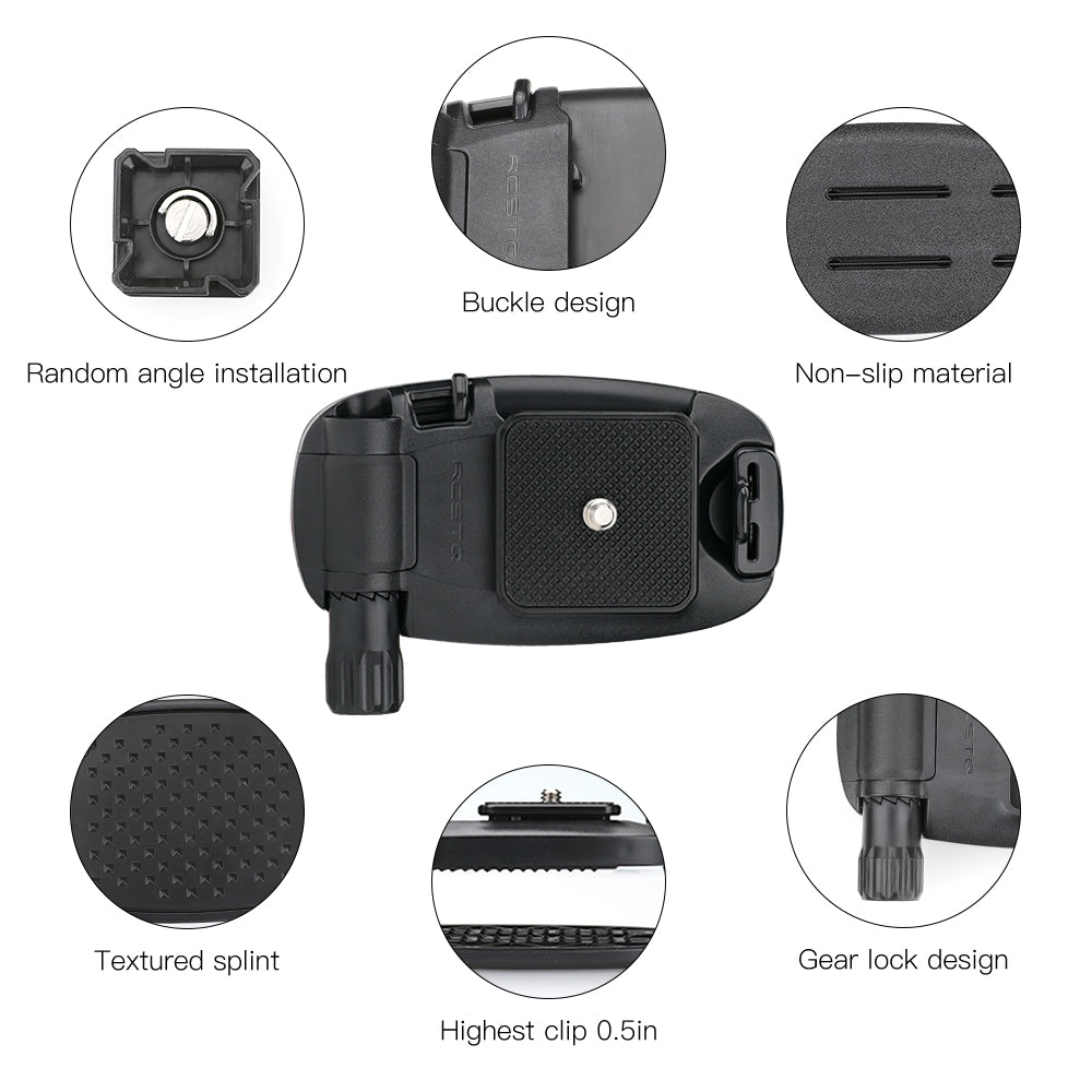 RCSTQ Camera Backpack Clip Mount for DJI Osmo Pocket 2 1