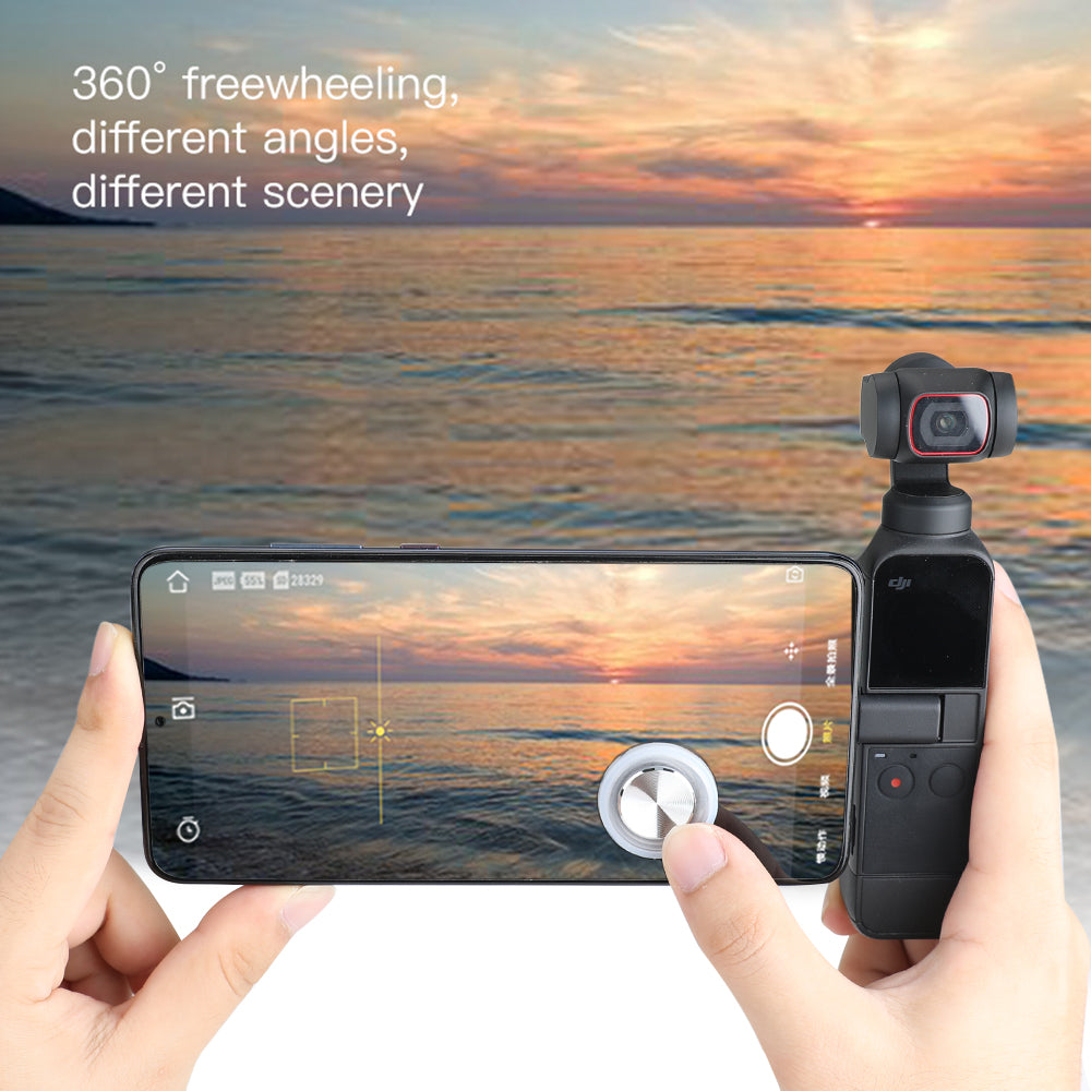 RCGEEK Screen Remote Control Button Entity Rocker Adapter for DJI OSMO Pocket 2/1 Handheld Gimbal