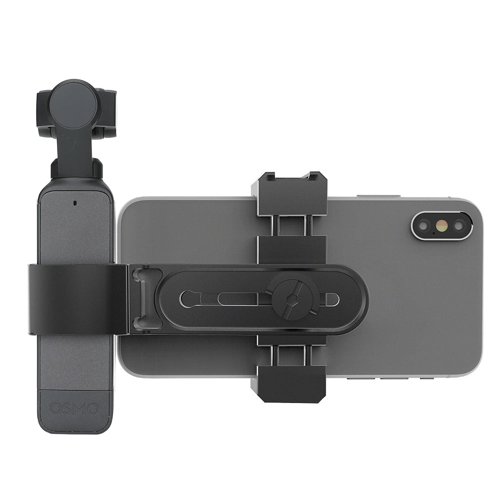 RCSTQ Aluminum Alloy Magnetic Phone Holder Mount for DJI Osmo Pocket 2 1