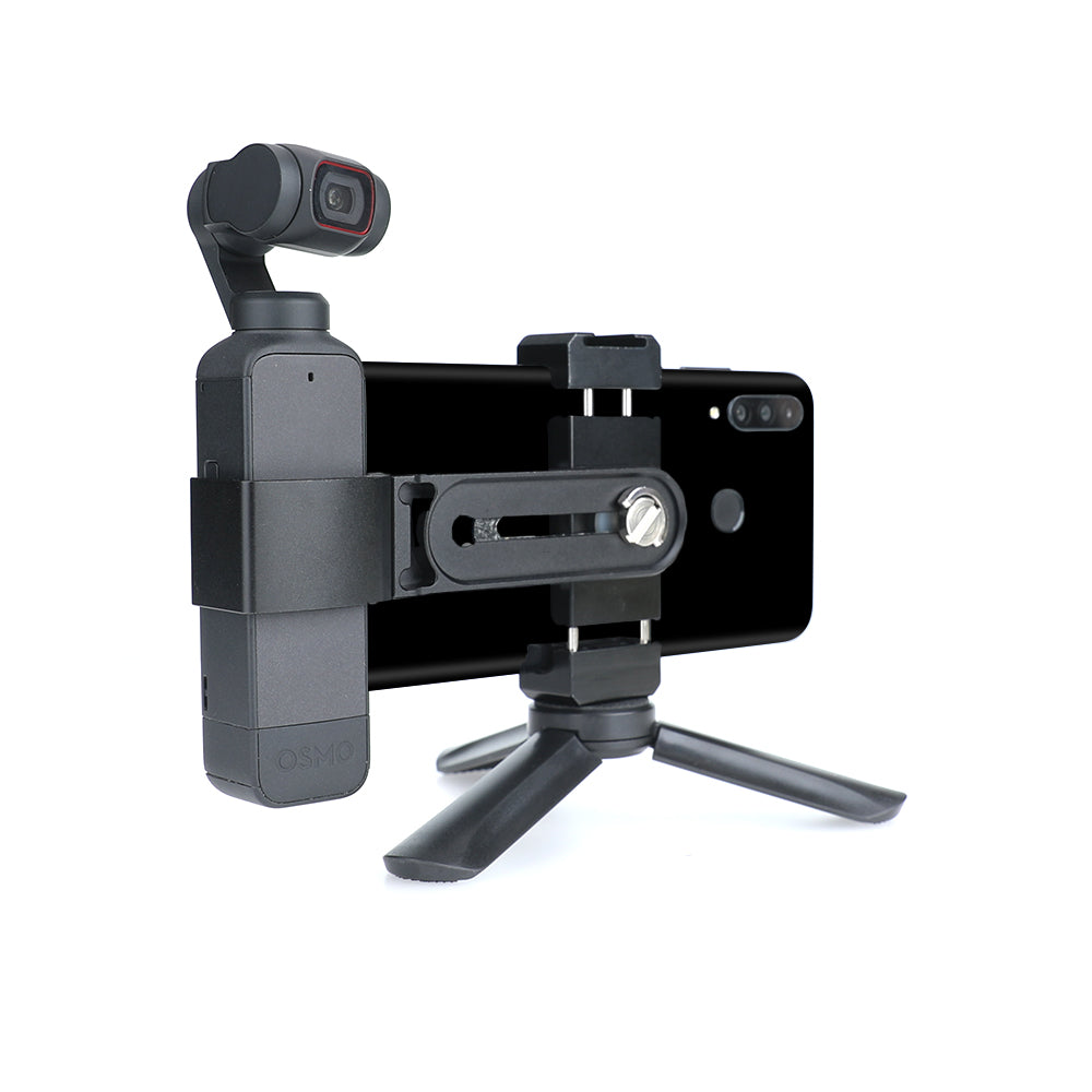 RCSTQ Aluminum Alloy Magnetic Phone Holder Mount for DJI Osmo Pocket 2 1
