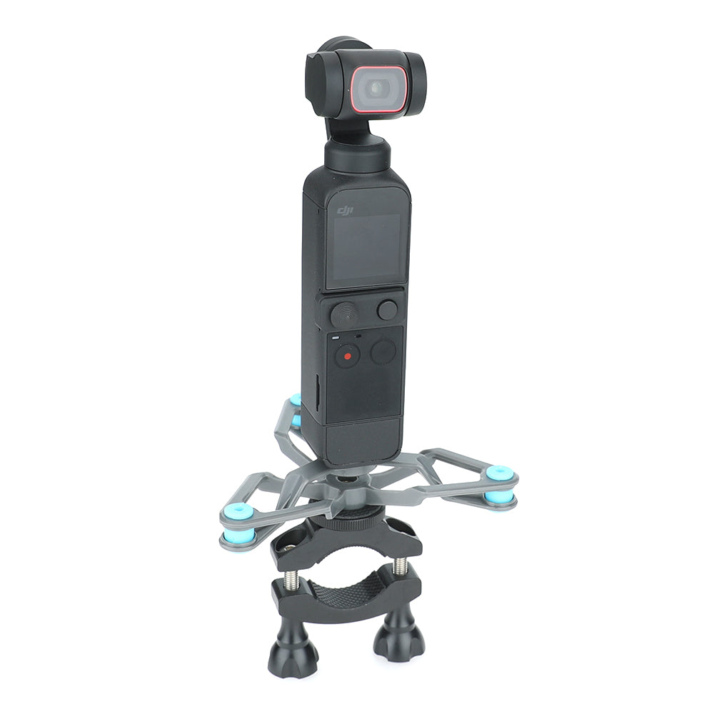 Uniqkart Shock Absorption Bicycle Mount Bracket for DJI Osmo Pocket 2 1