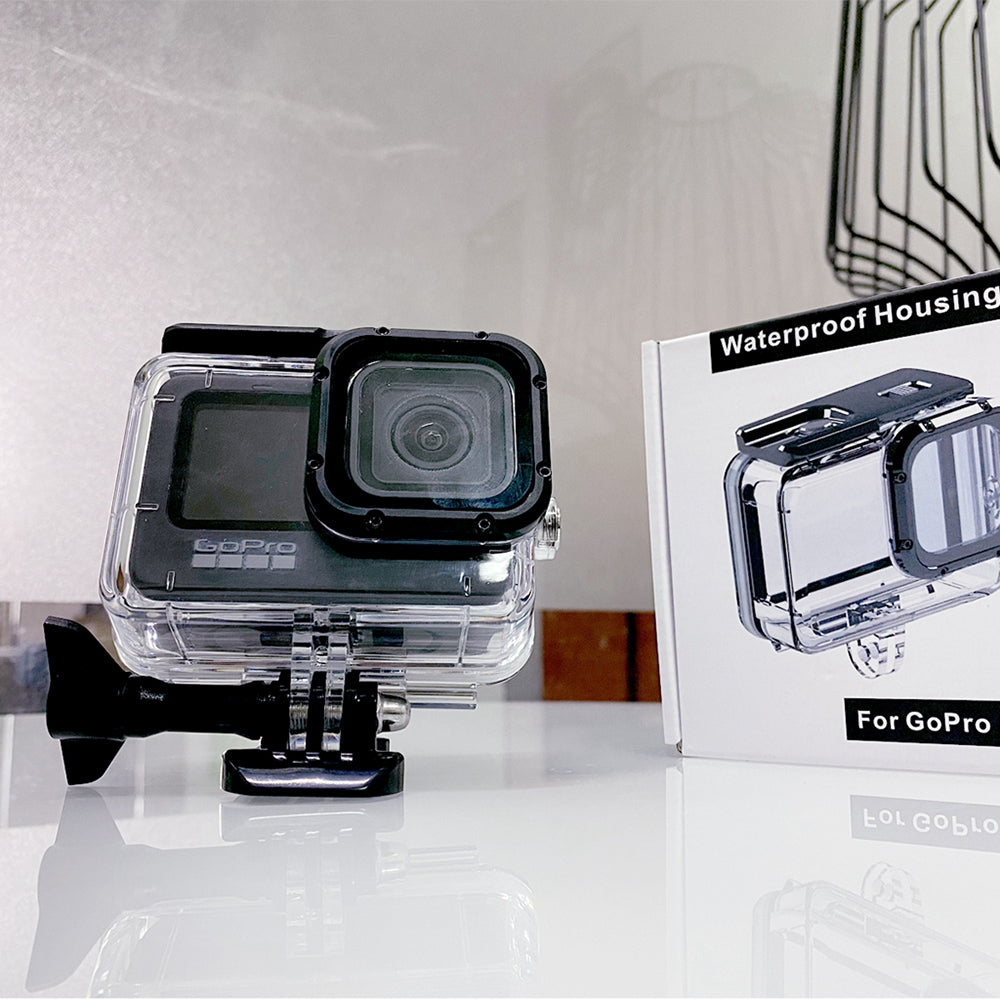 AT1154 Camera Diving Case Waterproof Protective Cover for GOPRO HERO9 Black