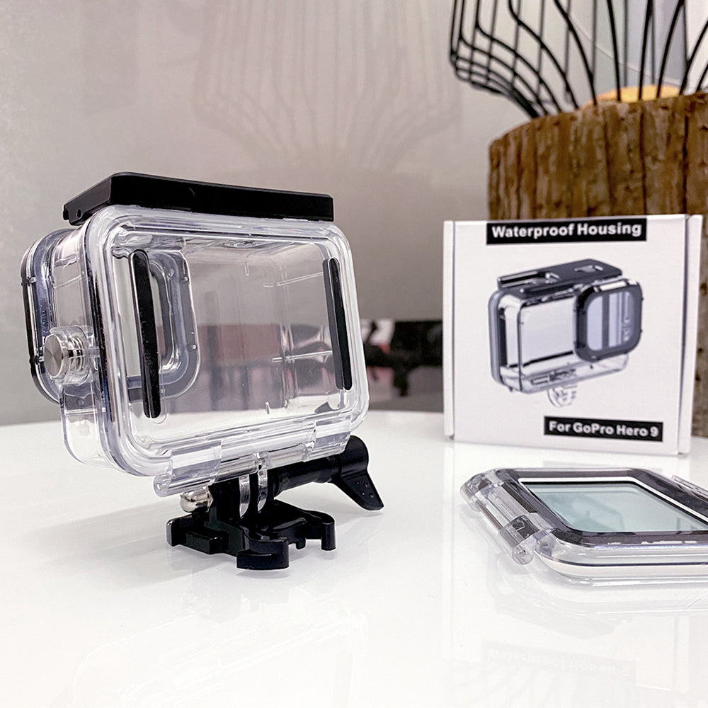 AT1154 Camera Diving Case Waterproof Protective Cover for GOPRO HERO9 Black