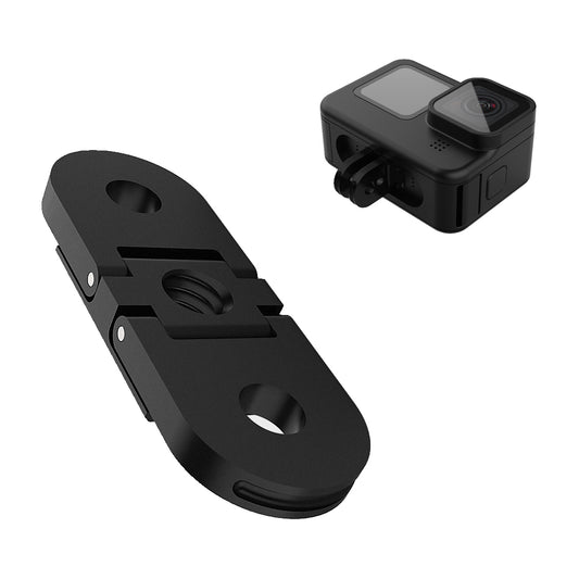TELESIN Dual Interface Metal Base for GoPro Hero9/Hero8/Max