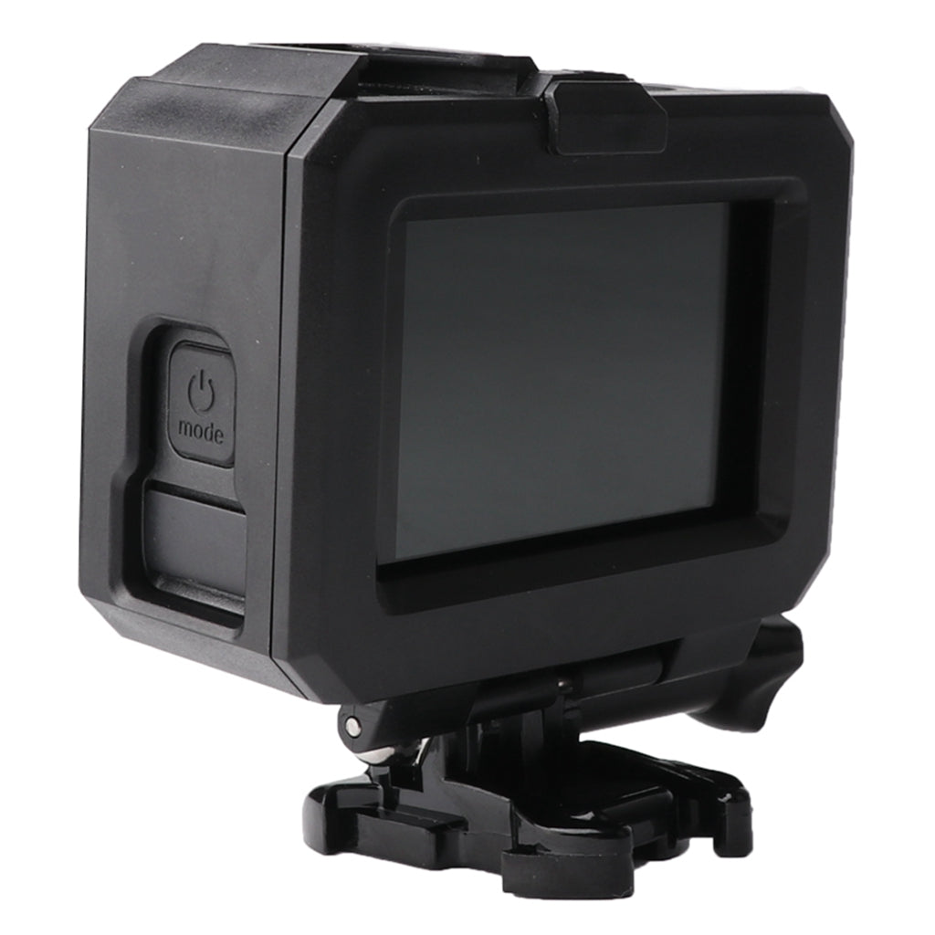 Uniqkart for GoPro Hero9 Black AT1168 Housing Case Plastic Frame Anti-fall Protective Shell Cover (With 1 Hot-shoe Interface)