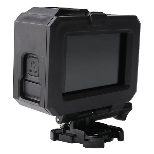Uniqkart for GoPro Hero9 Black AT1168 Housing Case Plastic Frame Anti-fall Protective Shell Cover (With 1 Hot-shoe Interface)