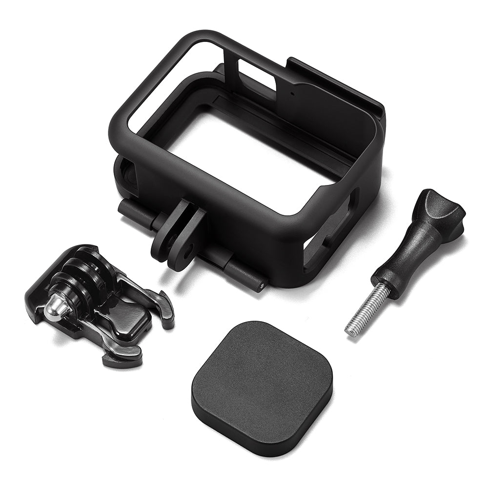 AT1159 Housing Case Plastic Frame Anti-shock Protective Shell Cover for GoPro Hero9 Black