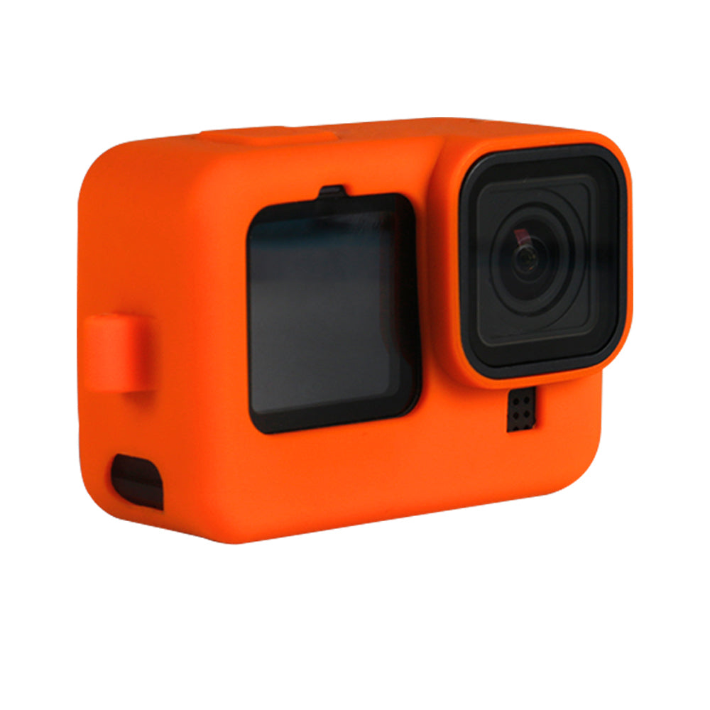 Soft Frame Silicone Case for GoPro Hero 9 Black - Orange