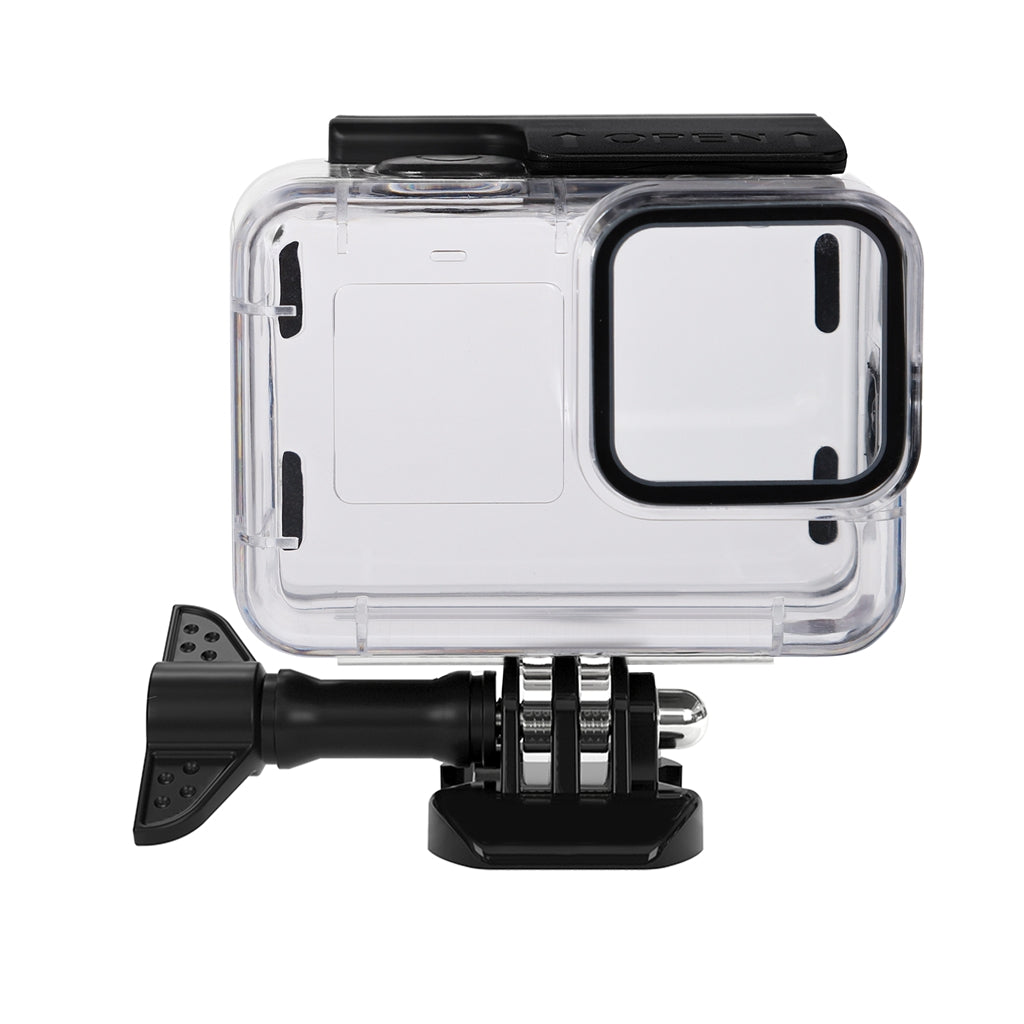 AT1173 40M Underwater Diving Protection Waterproof Case Soft Rubber Botton Camera Cover for GoPro Hero9 Black