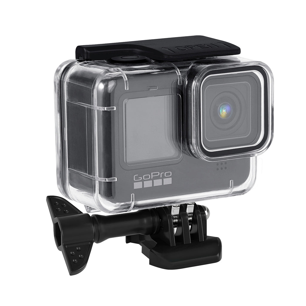 AT1173 40M Underwater Diving Protection Waterproof Case Soft Rubber Botton Camera Cover for GoPro Hero9 Black