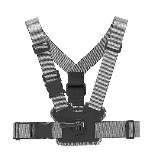 Uniqkart GP-CGP-T06 Adjustable Chest Belt Strap with 2 Mount Position for GoPro Hero Action Camera