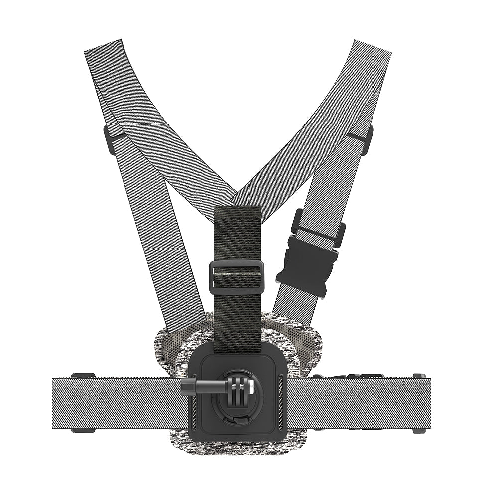 Uniqkart GP-CGP-T06 Adjustable Chest Belt Strap with 2 Mount Position for GoPro Hero Action Camera