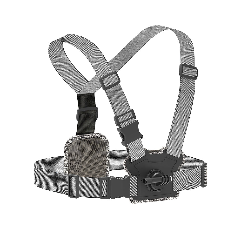 Uniqkart GP-CGP-T06 Adjustable Chest Belt Strap with 2 Mount Position for GoPro Hero Action Camera