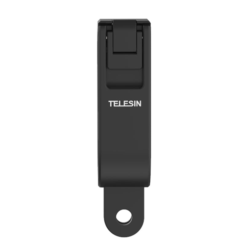 TELESIN Protective Camera Frame Stabilizer with 1/4 Screw Hole Base for Insta360 GO 2 - Black