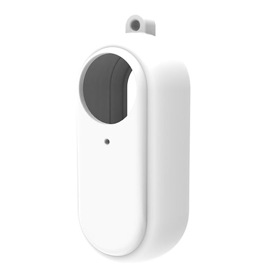 Uniqkart Dust-proof Anti-drop Camera Protective Cover Soft Silicone Case for Insta360 GO 2 - White