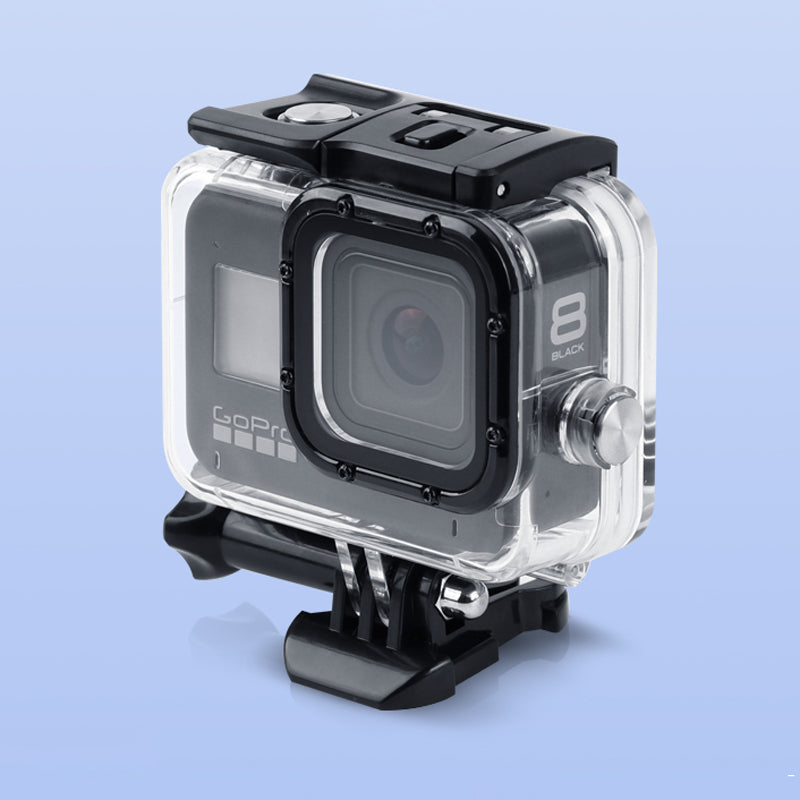 AT1220 45m Underwater Camera Waterproof Case Diving Shell Housing for GoPro Hero 8