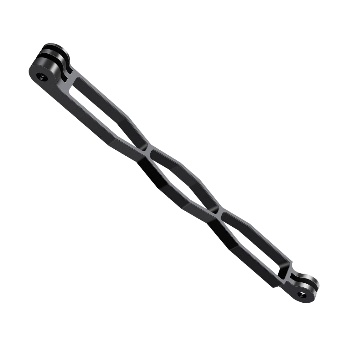 20cm Aluminum Alloy Extension Arm Mount Bracket Rod for GoPro Hero 10/9/8 / Insta360 One R/ DJI Action Camera - Black