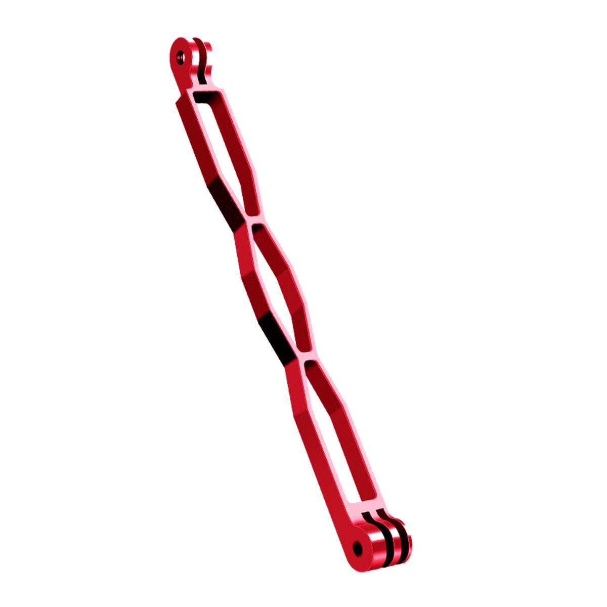 20cm Aluminum Alloy Extension Arm Mount Bracket Rod for GoPro Hero 10/9/8 / Insta360 One R/ DJI Action Camera - Red