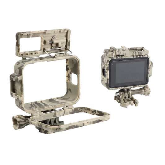 AT1198 Camouflage Protective Camera Frame Case for GoPro Hero 10/9