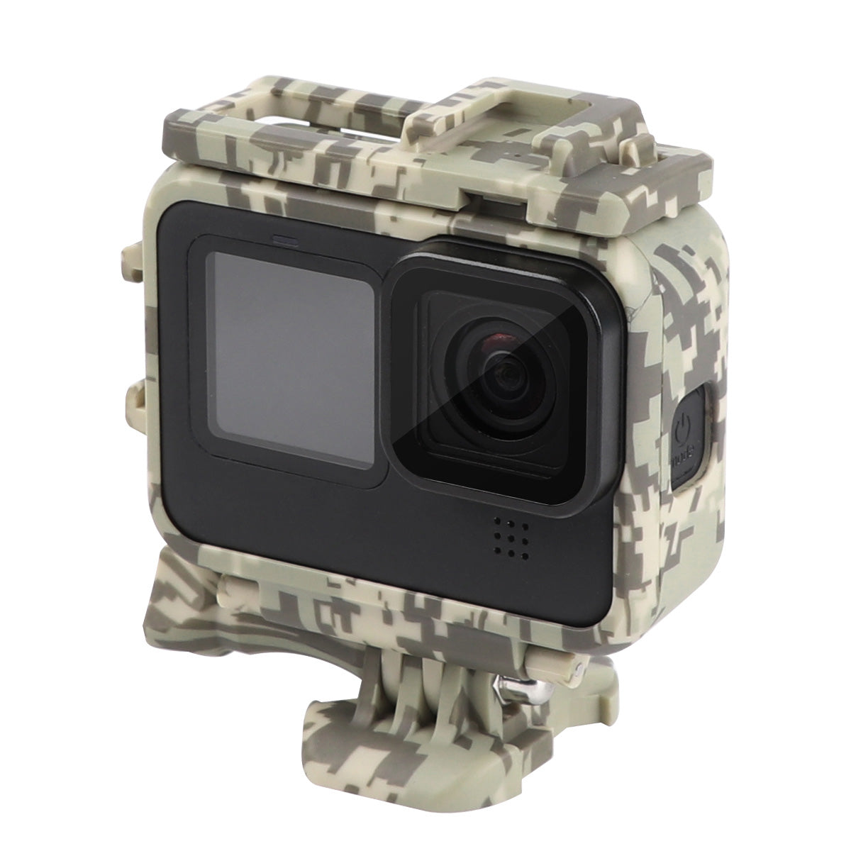 AT1198 Camouflage Protective Camera Frame Case for GoPro Hero 10/9