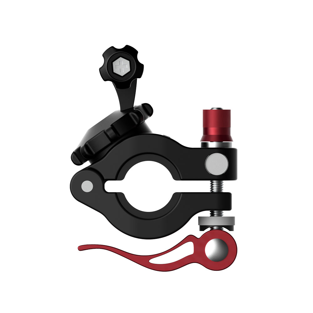 Uniqkart TY-Q9266 Universal Bicycle Sports Camera Mount Clamp Adjustable Adapter Clip for GoPro/Insta360