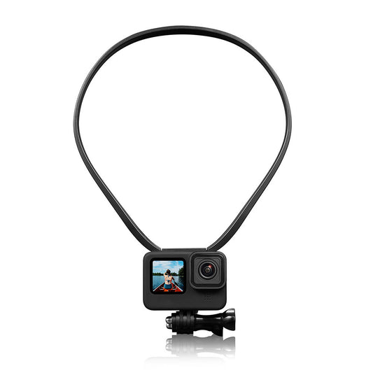 Uniqkart GP-HNB-U1 Hands-free Neck Camera Holder Mount Stand Bracket for GoPro Hero 9 / 10 / 11  / 8 Action Camera Smartphone