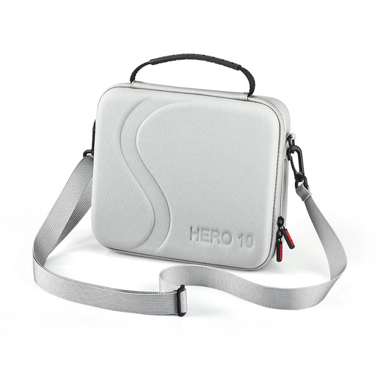Uniqkart 1110136 Portable Shockproof Camera Carry Case Storage Handbag Messenger Bag for GoPro Hero 10/9