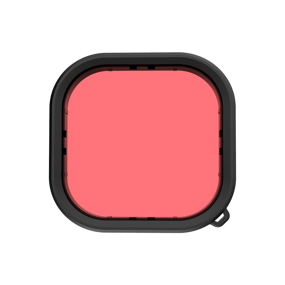 Uniqkart GP-FLT-904 3Pcs / Set Red Magenta Purple Filter Lens for GoPro Hero 9 / 10 / 11 Waterproof Diving Case