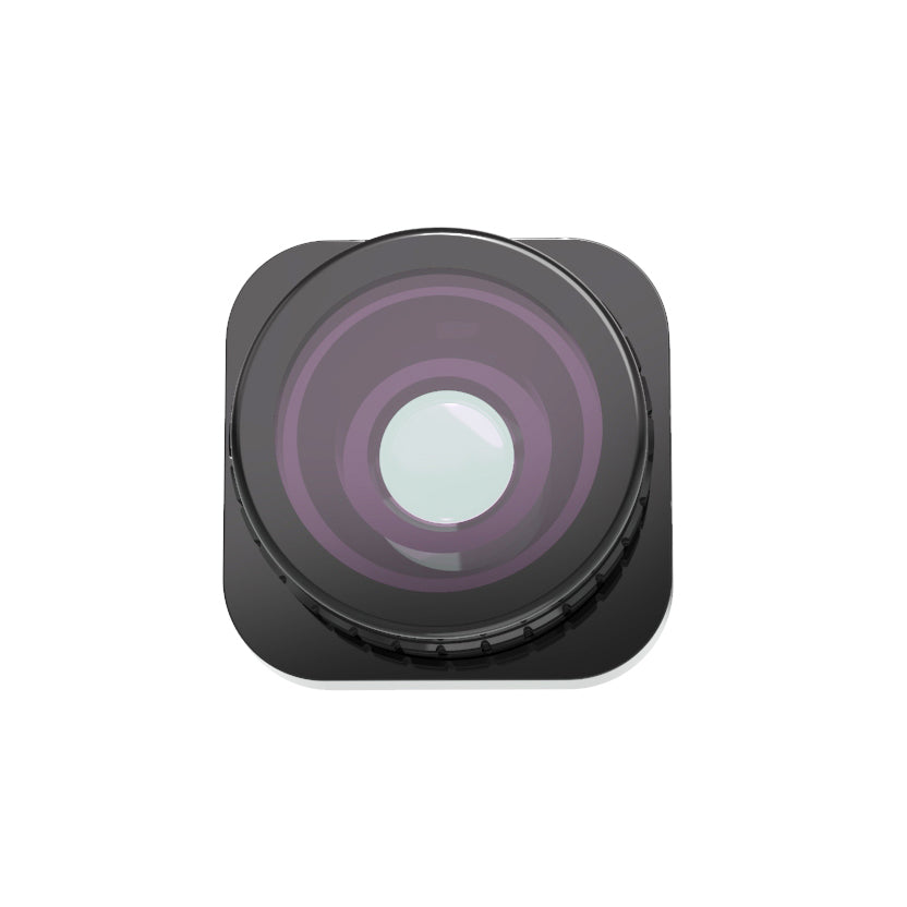 Uniqkart G9-02 HD Fisheye Lens Optical Glass Camera Lens Accessories for GoPro Hero 9/10 Action Camera