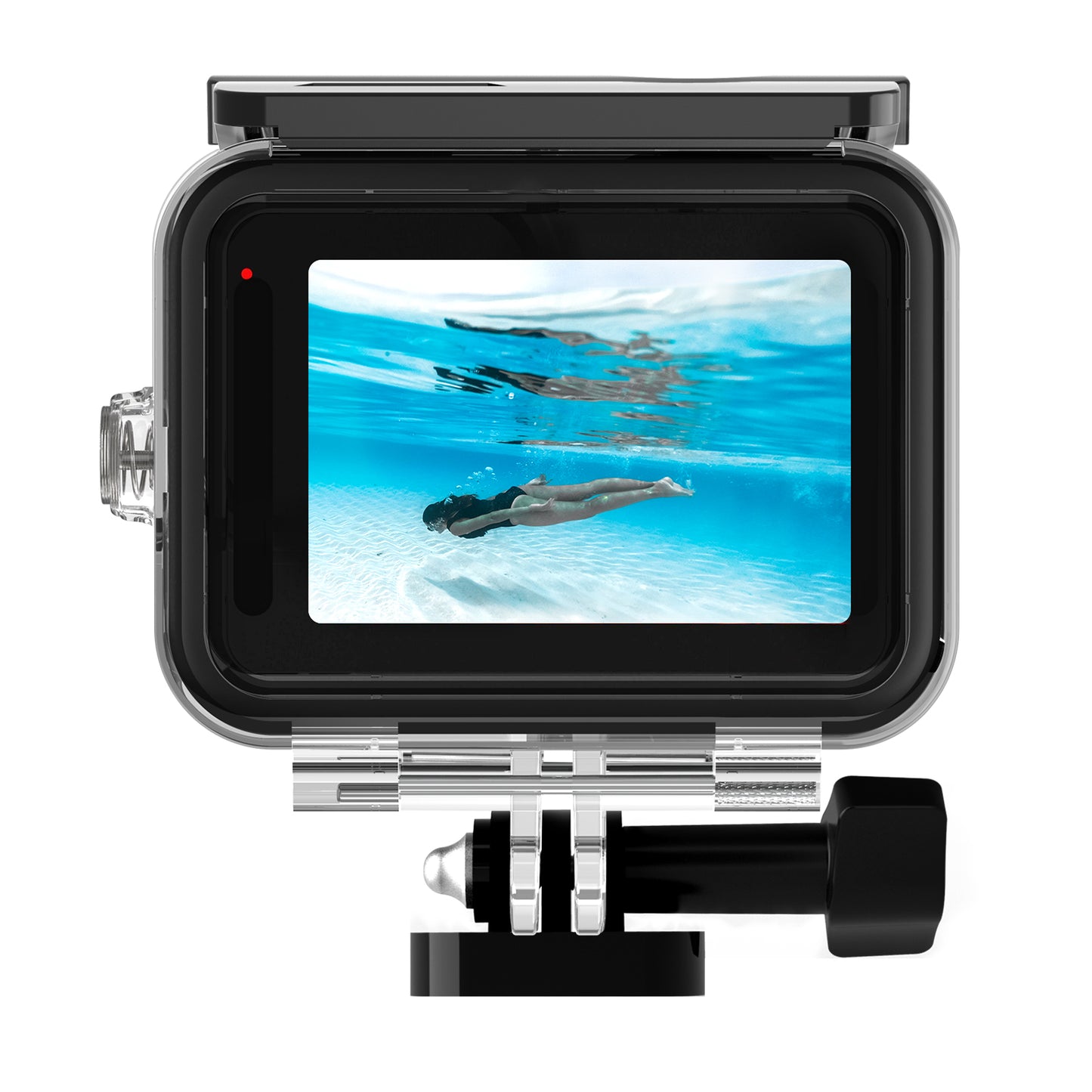 Uniqkart GP-WTP-901 45m Underwater Diving Shell Camera Waterproof Case Housing for GoPro Hero 9 / 10 / 11