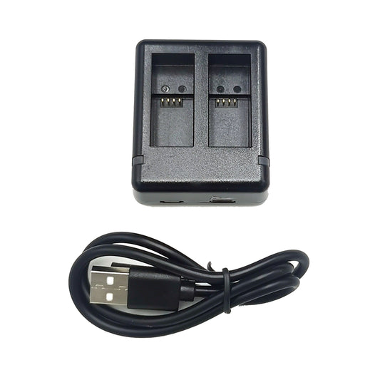 AT1278 Dual Battery Charger Charging Dock Station with LED Indicator for GoPro Hero 9/10
