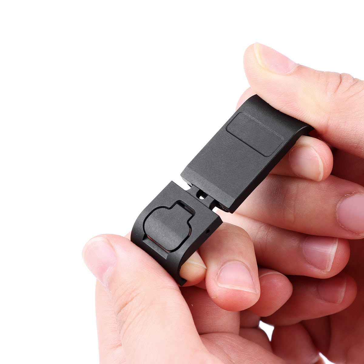 AT1270 Aluminum Alloy Camera Battery Cover Charging Side Cover with Dustproof Lid for GoPro Hero 10/9