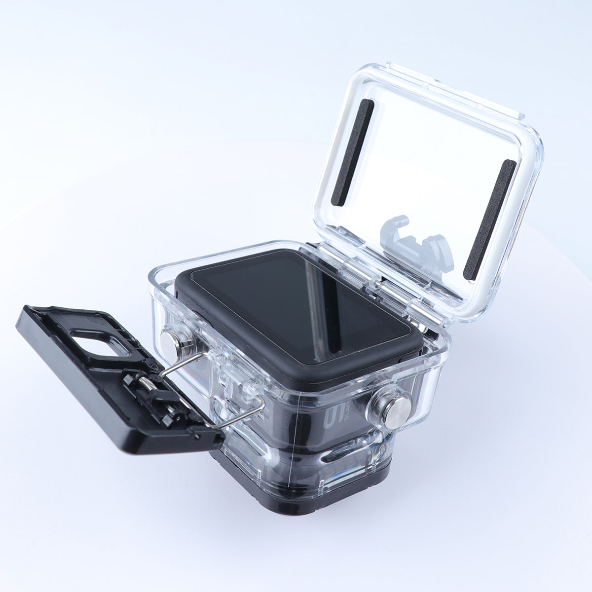 AT1269 45m Underwater Diving Shell Camera Protective Waterproof Housing Case with Wide Angle MAX Lens for GoPro Hero 10/9