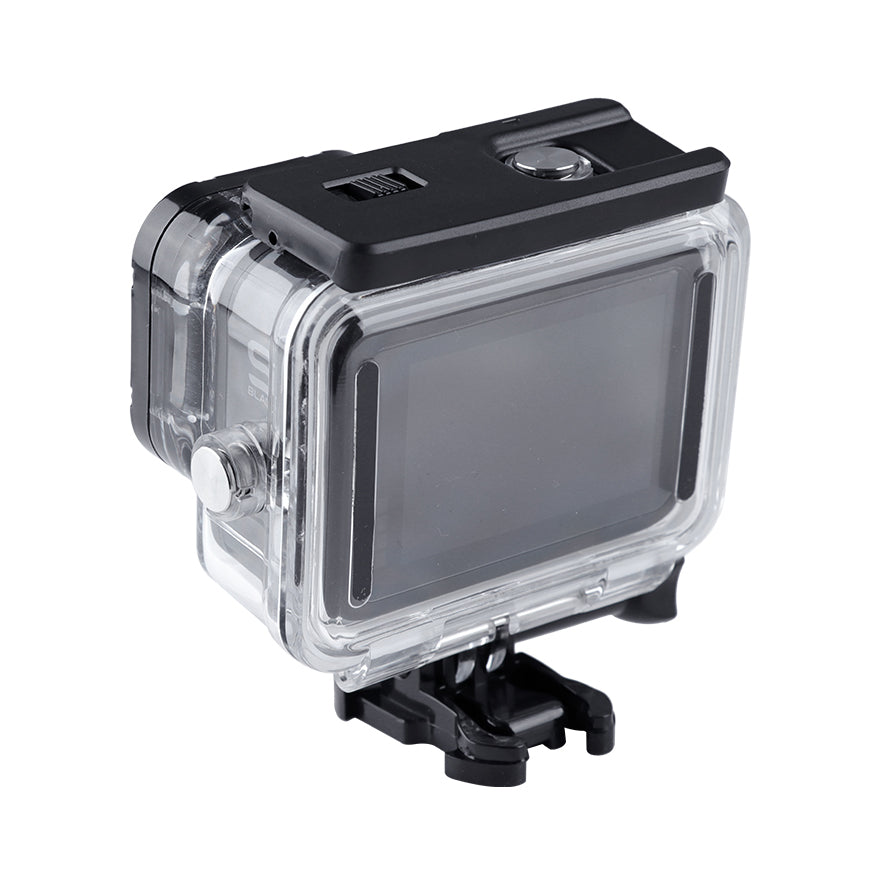 AT1269 45m Underwater Diving Shell Camera Protective Waterproof Housing Case with Wide Angle MAX Lens for GoPro Hero 10/9