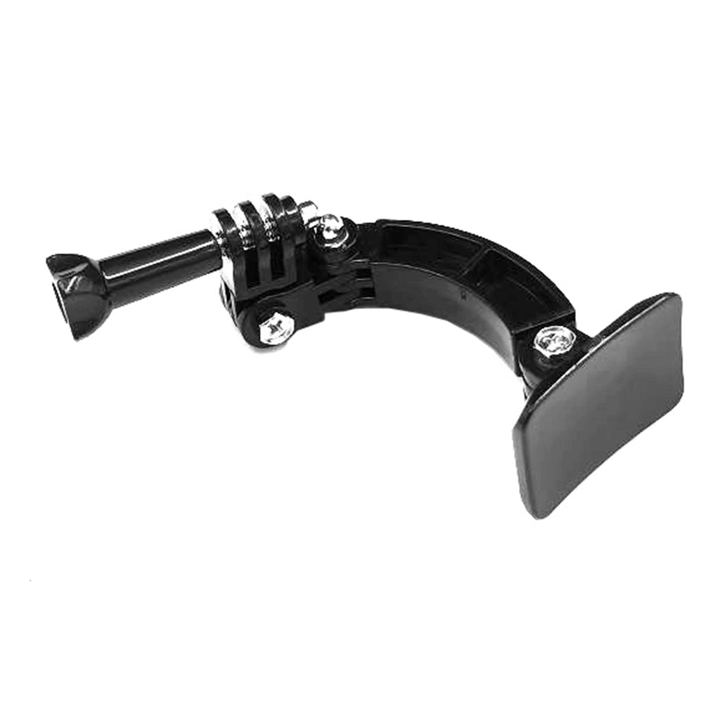 AT1227 Curved Rod Short Arm Helmet Camera Mount Bracket for GoPro Sjcam