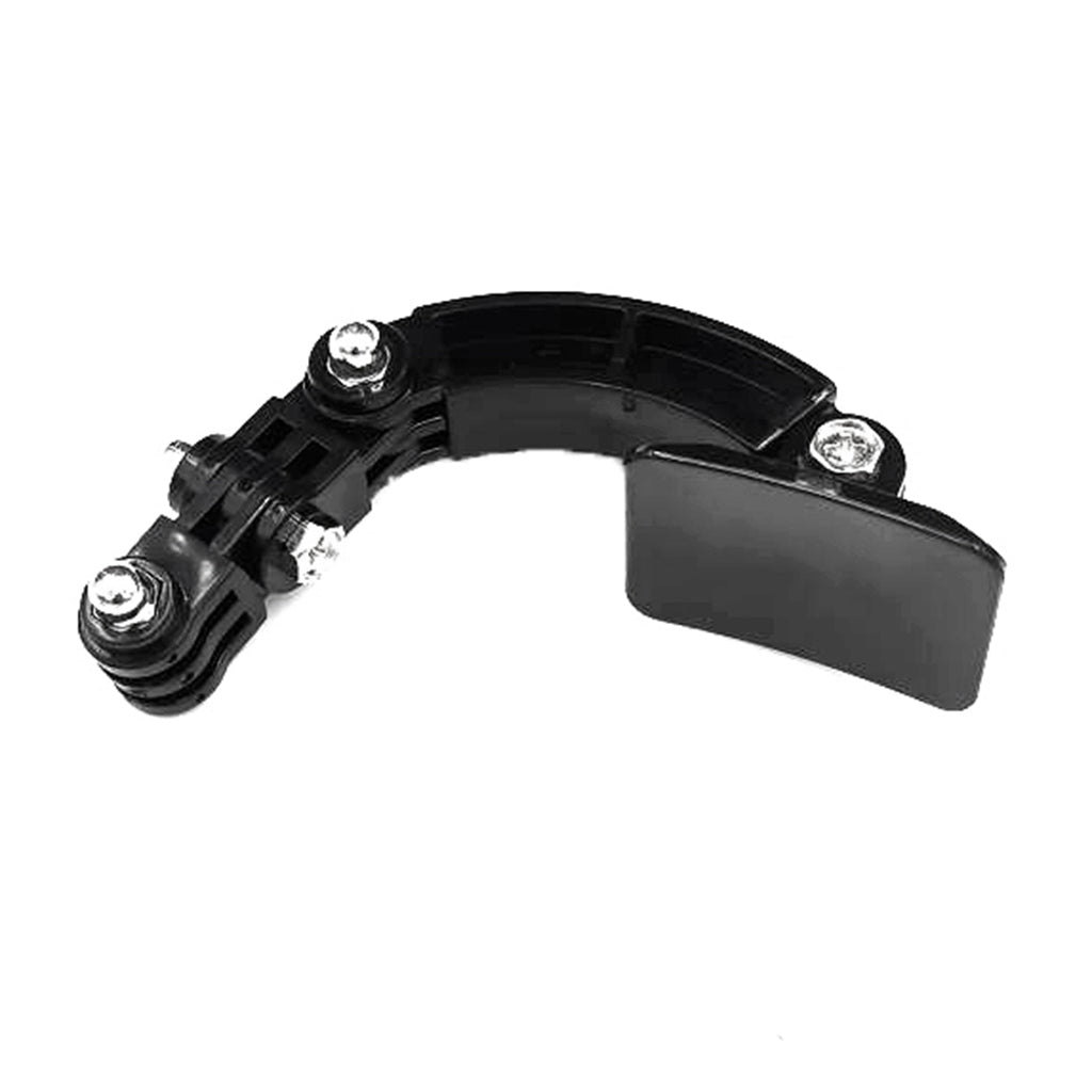 AT1227 Curved Rod Short Arm Helmet Camera Mount Bracket for GoPro Sjcam