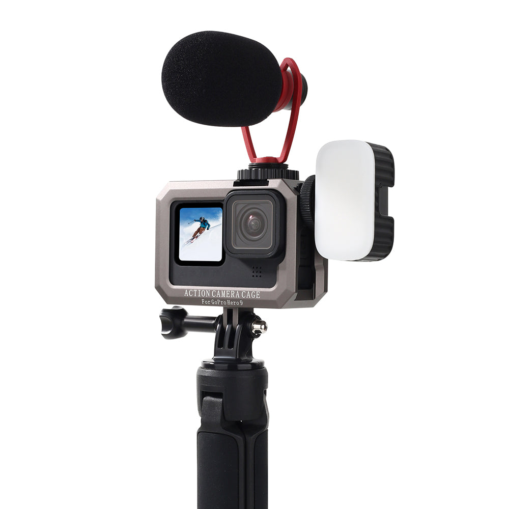 Camera Protective Frame Anti-impact Aluminum Alloy Housing Case for GoPro Hero 10/9