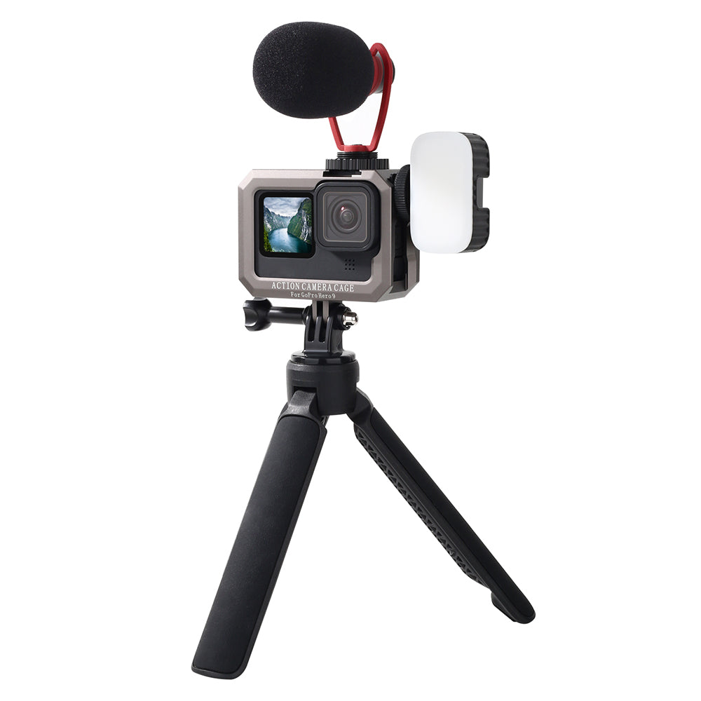 Camera Protective Frame Anti-impact Aluminum Alloy Housing Case for GoPro Hero 10/9