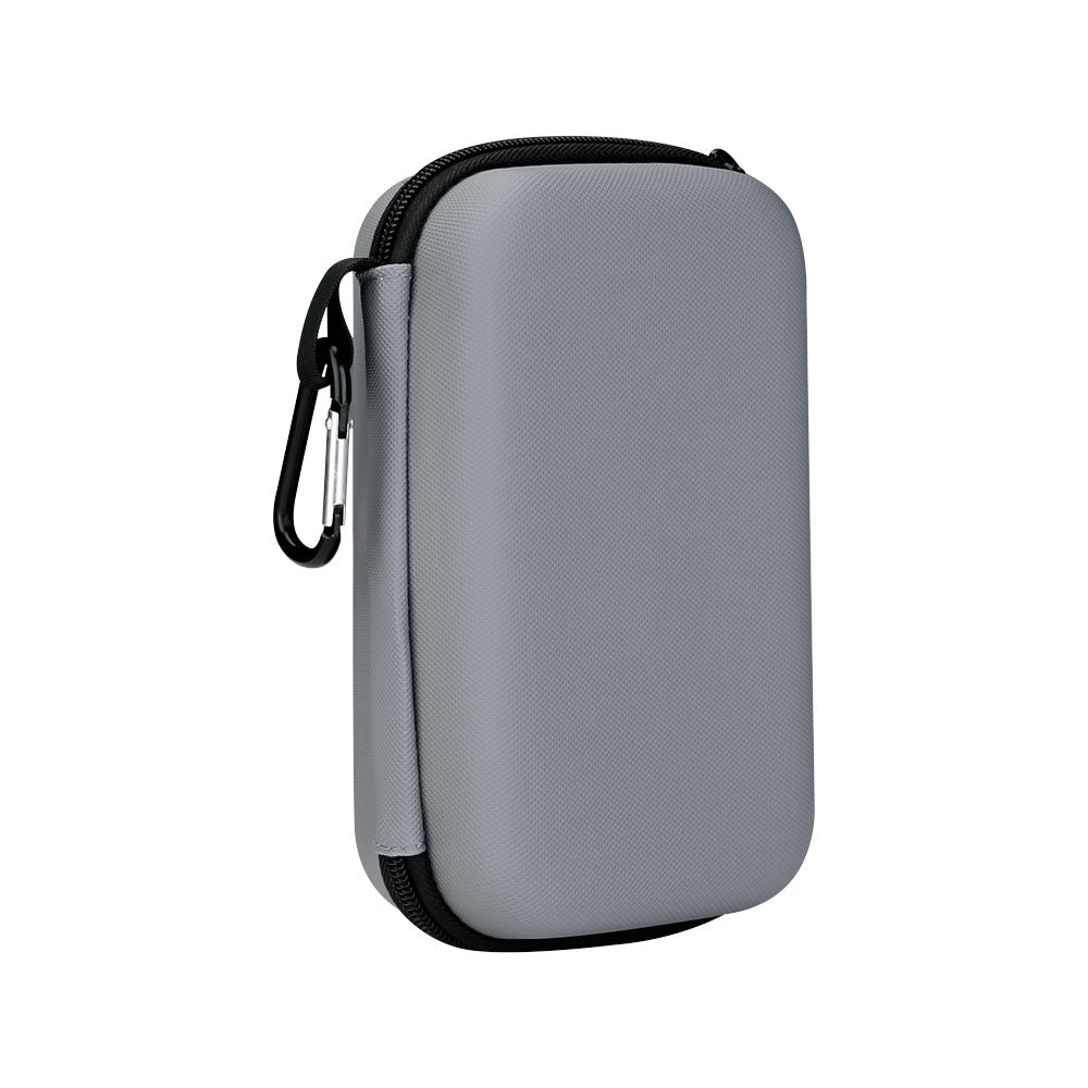 Uniqkart Portable Waterproof Hard Shell Bag Storage Case for DJI Action 2 Sports Camera - Grey