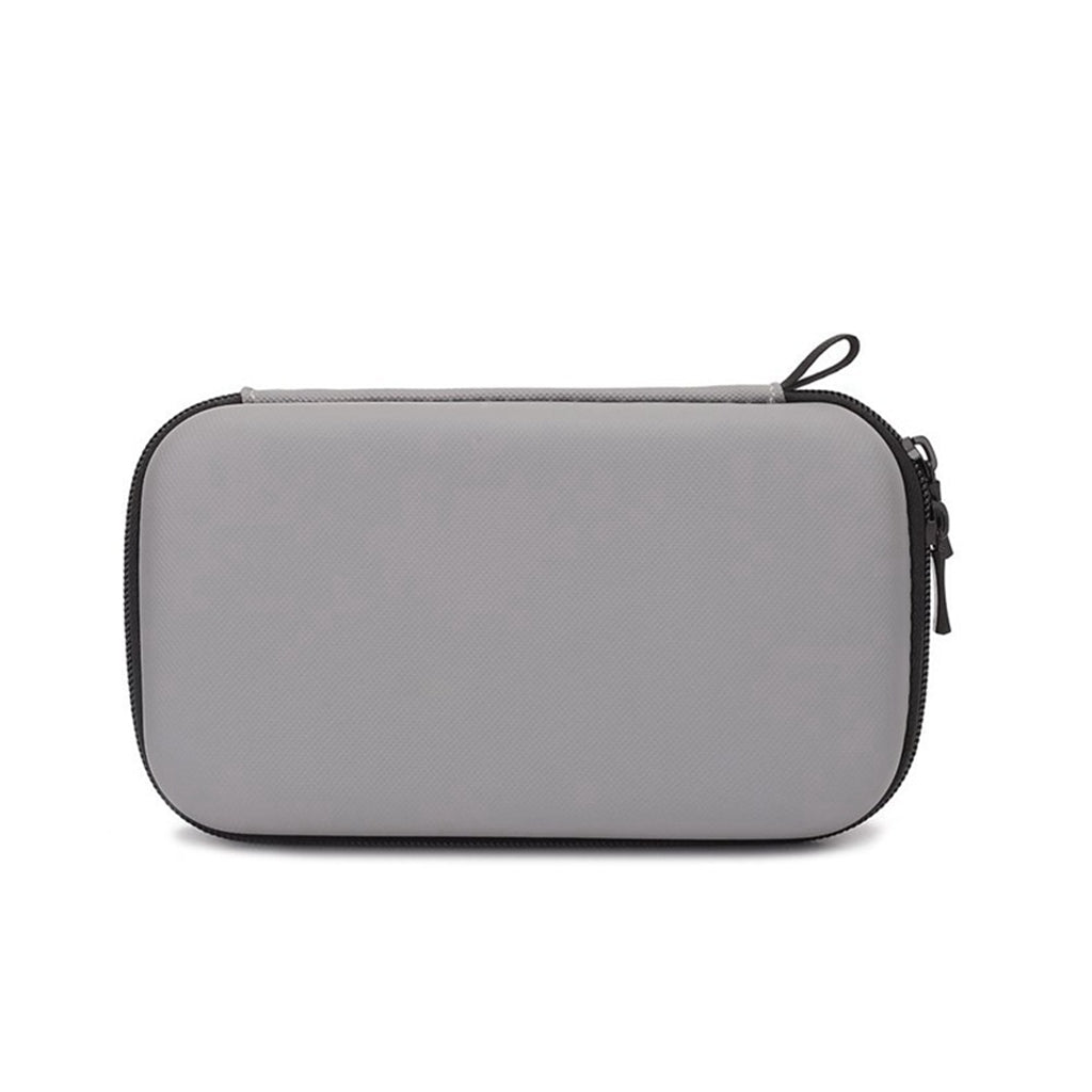 AGDY02 Waterproof Nylon Storage Case Portable Zipper Bag for DJI Action 2 Drone Accessories - Grey