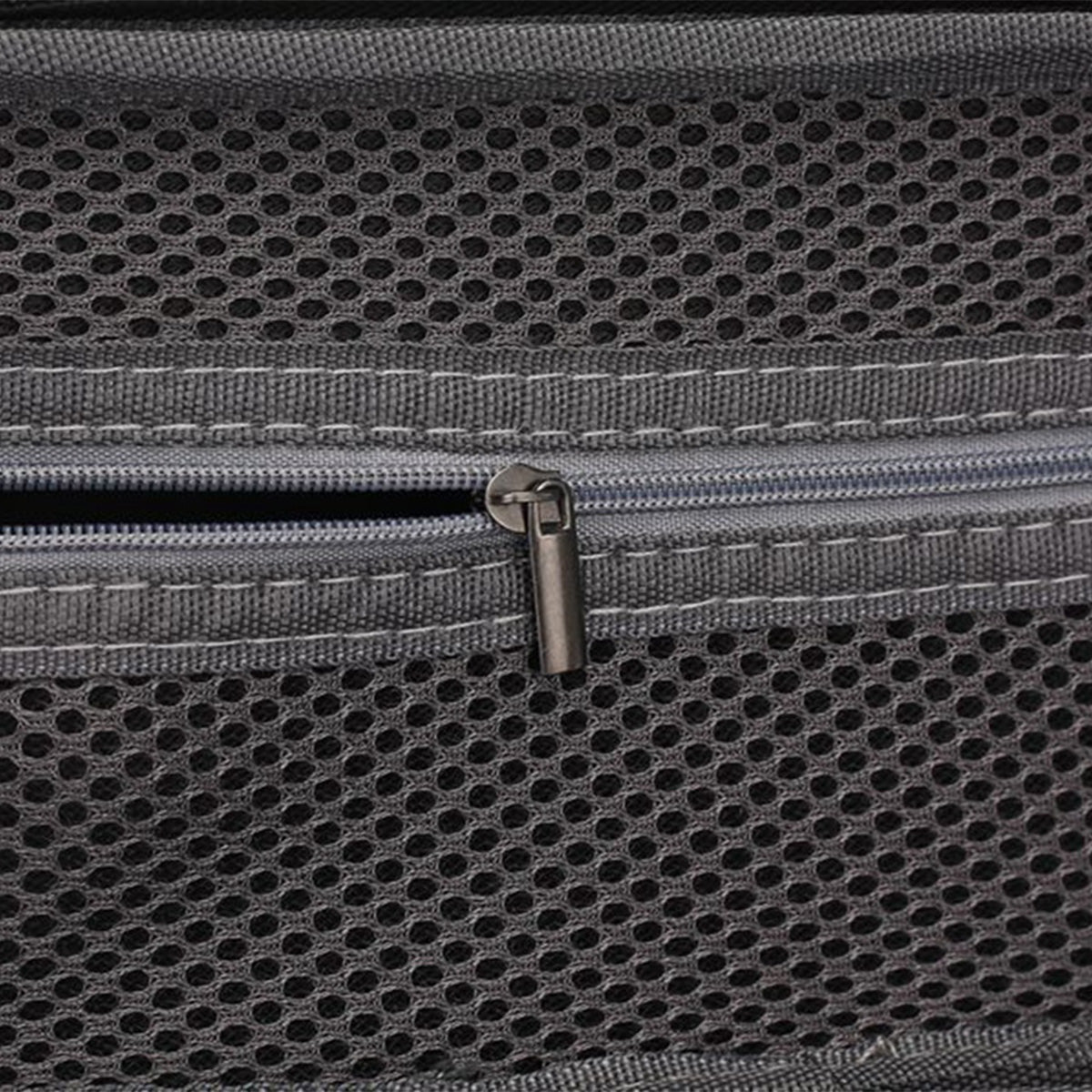 AGDY02 Waterproof Nylon Storage Case Portable Zipper Bag for DJI Action 2 Drone Accessories - Grey