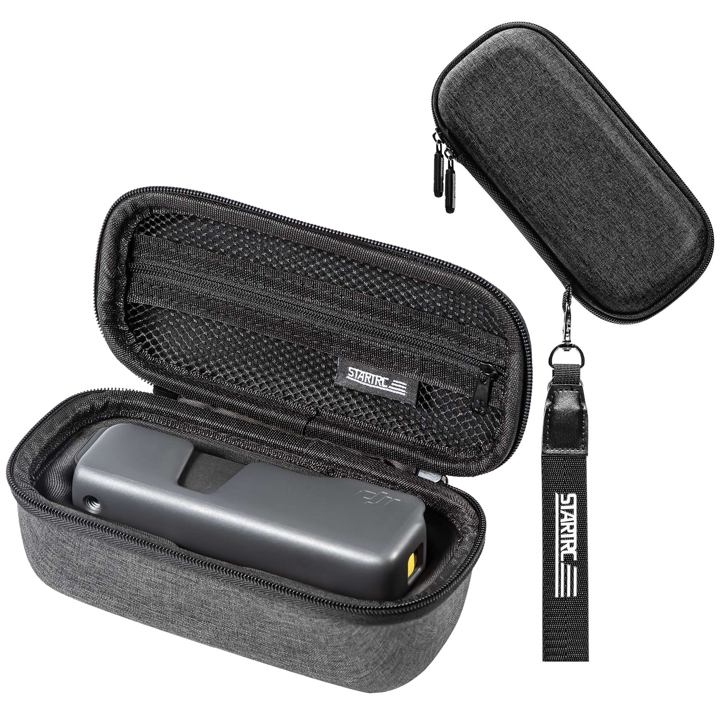 Uniqkart 1110379 Anti-Drop Speciallized Portable Large Capacity Storage Bag with Handy Strap for DJI Osmo Pocket 2