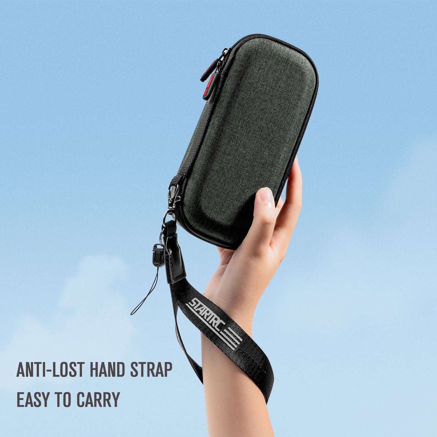Uniqkart 1110379 Anti-Drop Speciallized Portable Large Capacity Storage Bag with Handy Strap for DJI Osmo Pocket 2