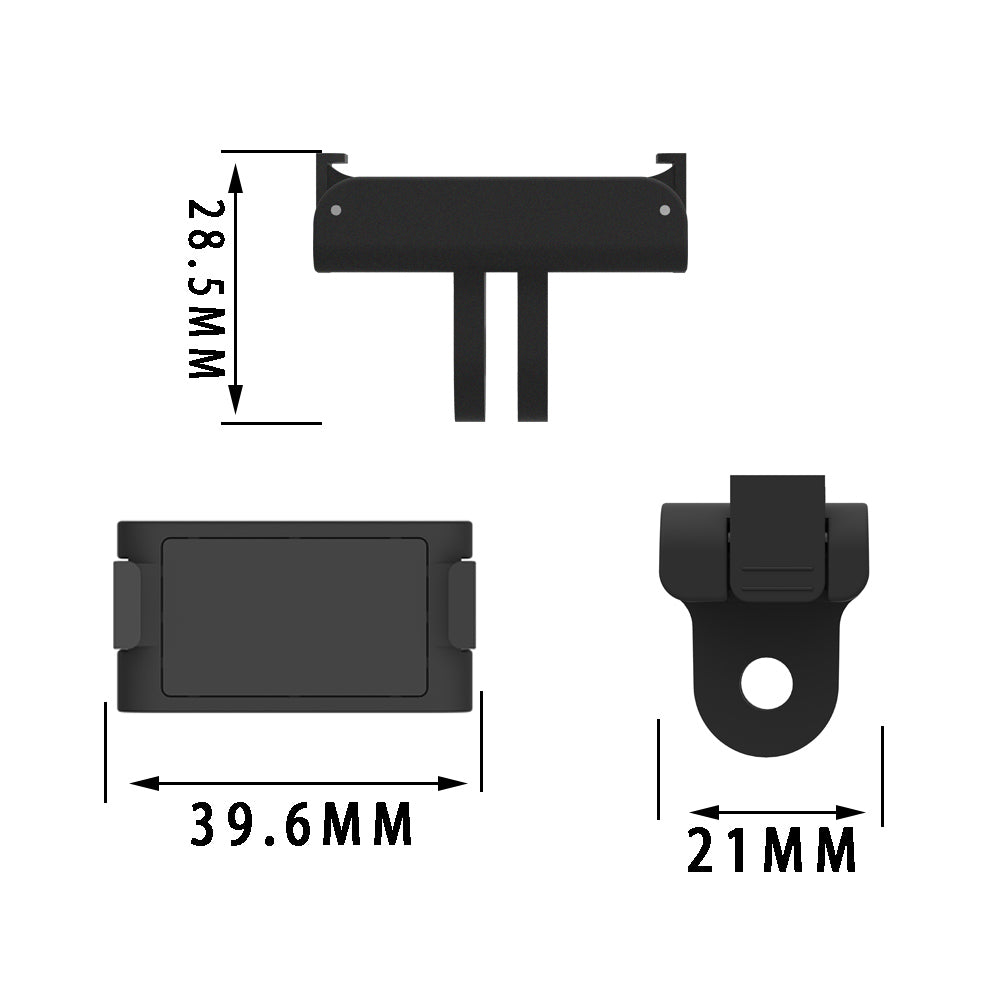 Magnetic Adapter Mount Bracket for DJI Action 2 Sports Camera
