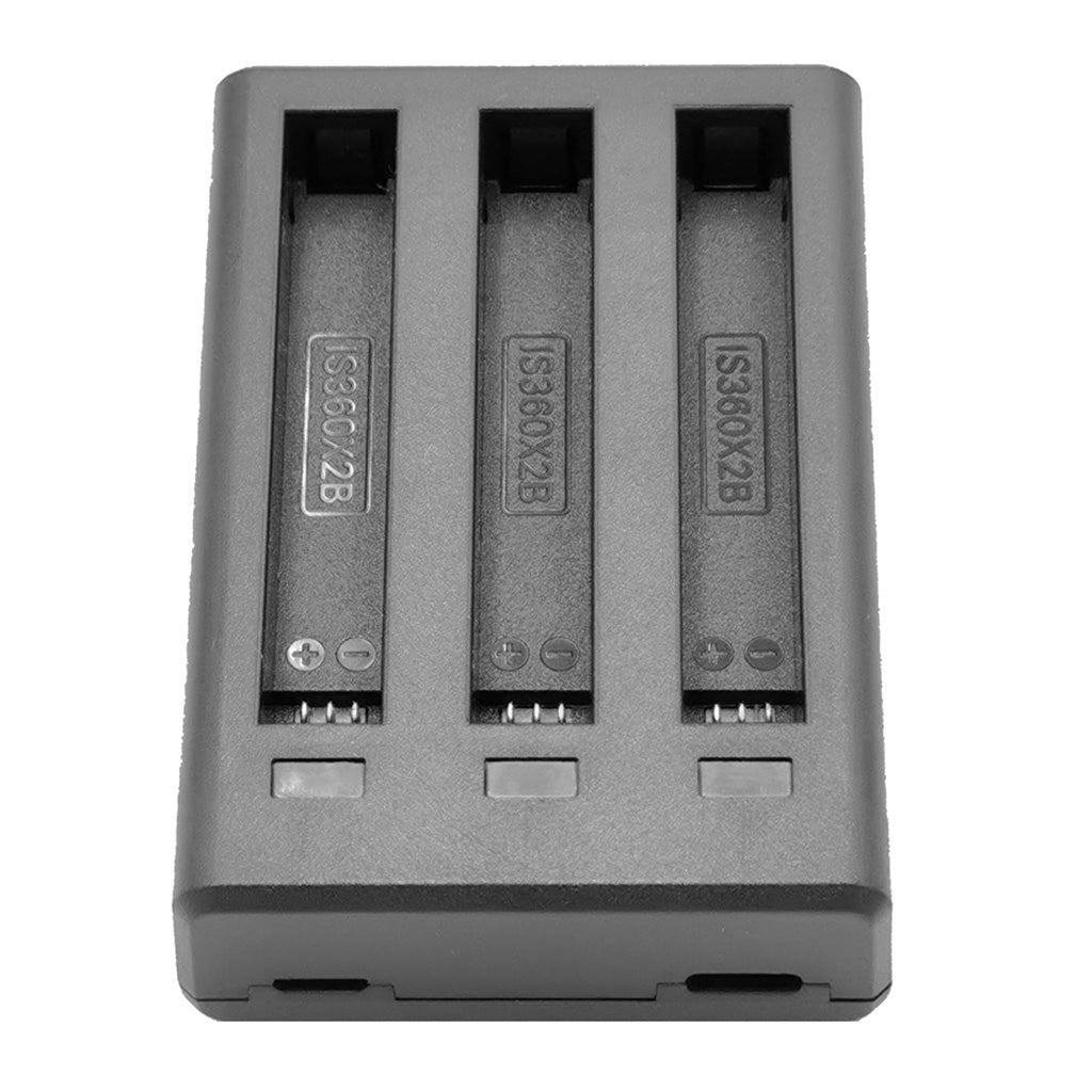 AI71 Camera Battery USB Charger Three Slots Charging Dock Fast Charging Station for Insta360 ONE X2