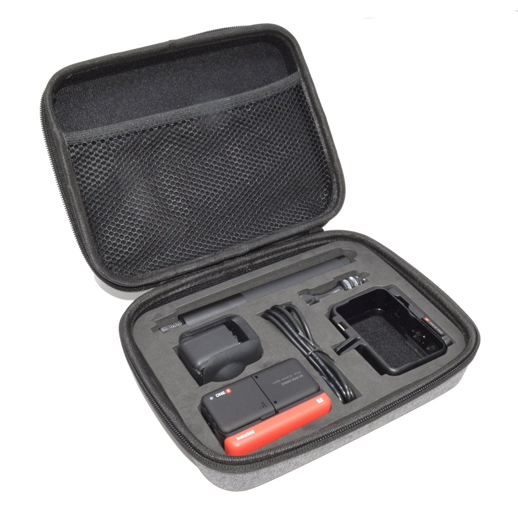 AI21 Portable EVA Bag Travel Protective Cover Carrying Case for Insta 360 One R Camera and Accessories