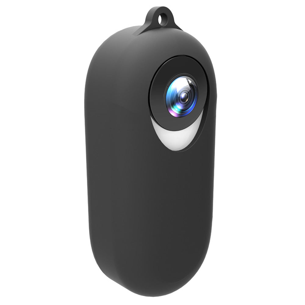 AI25 Soft Silicone Camera Case Protector Anti-shake Camera Body Sleeve Cover for Insta360 GO Camera - Black