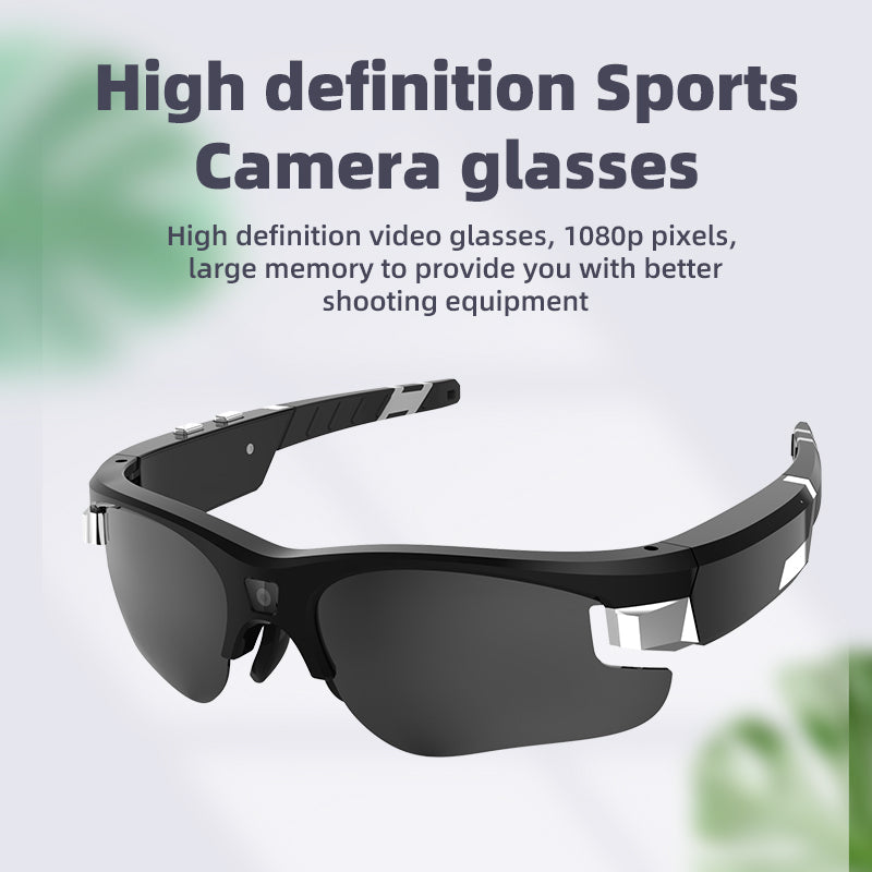 WS32 Multifunctional Smart Camera Glasses Support 256G TF Card Digital Glasses HD 1080P H.264 Video Glasses for Outdoor Riding