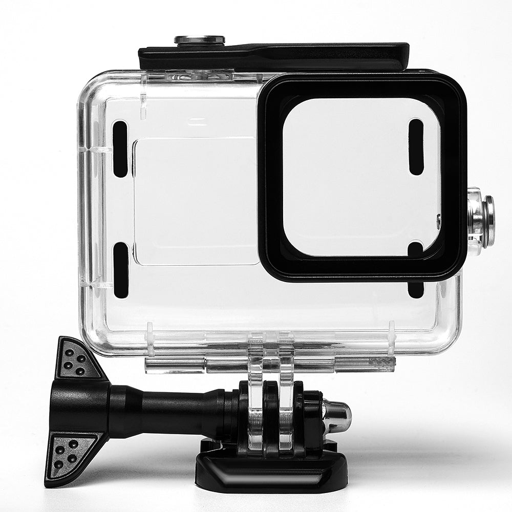 Uniqkart FLW362 for GoPro Hero 9/10 40m Underwater Camera Diving Shell Waterproof Housing Case with Metal Button