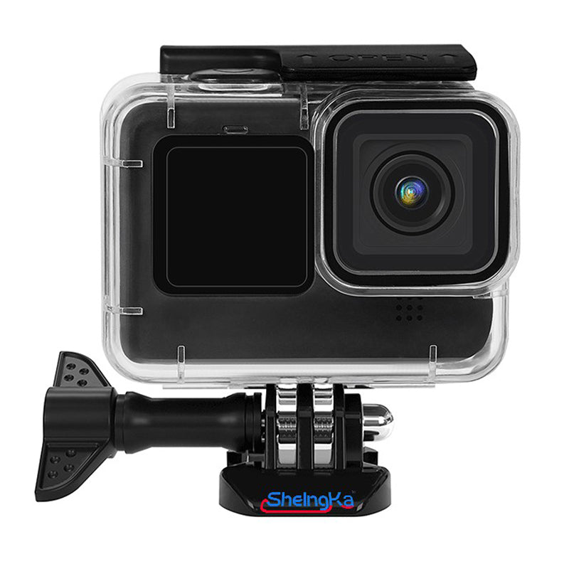 Uniqkart FLW368 for GoPro Hero 9/10 40m Underwater Camera Diving Case Waterproof Protective Shell